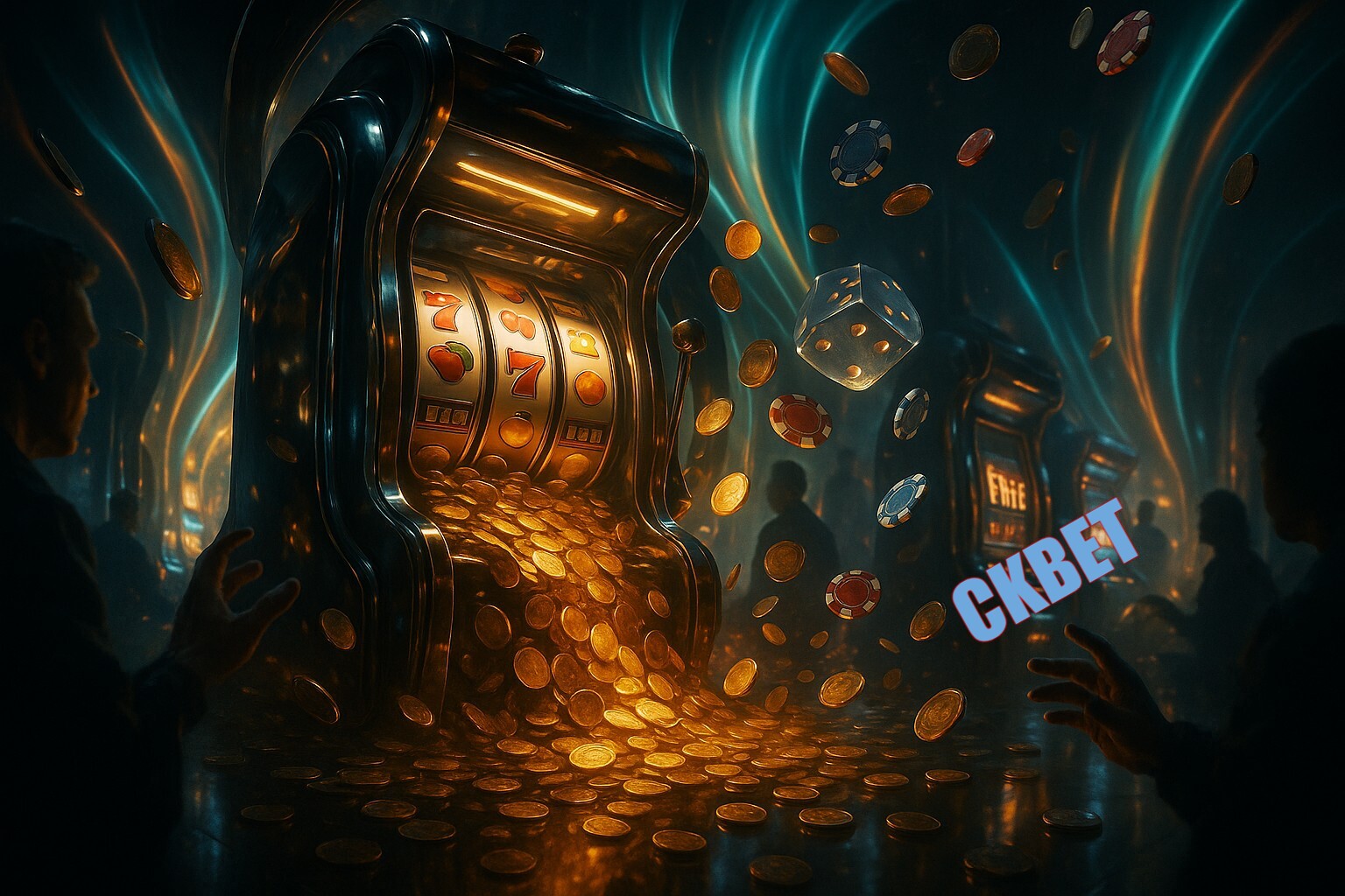 Diversos jogos de caça-níqueis